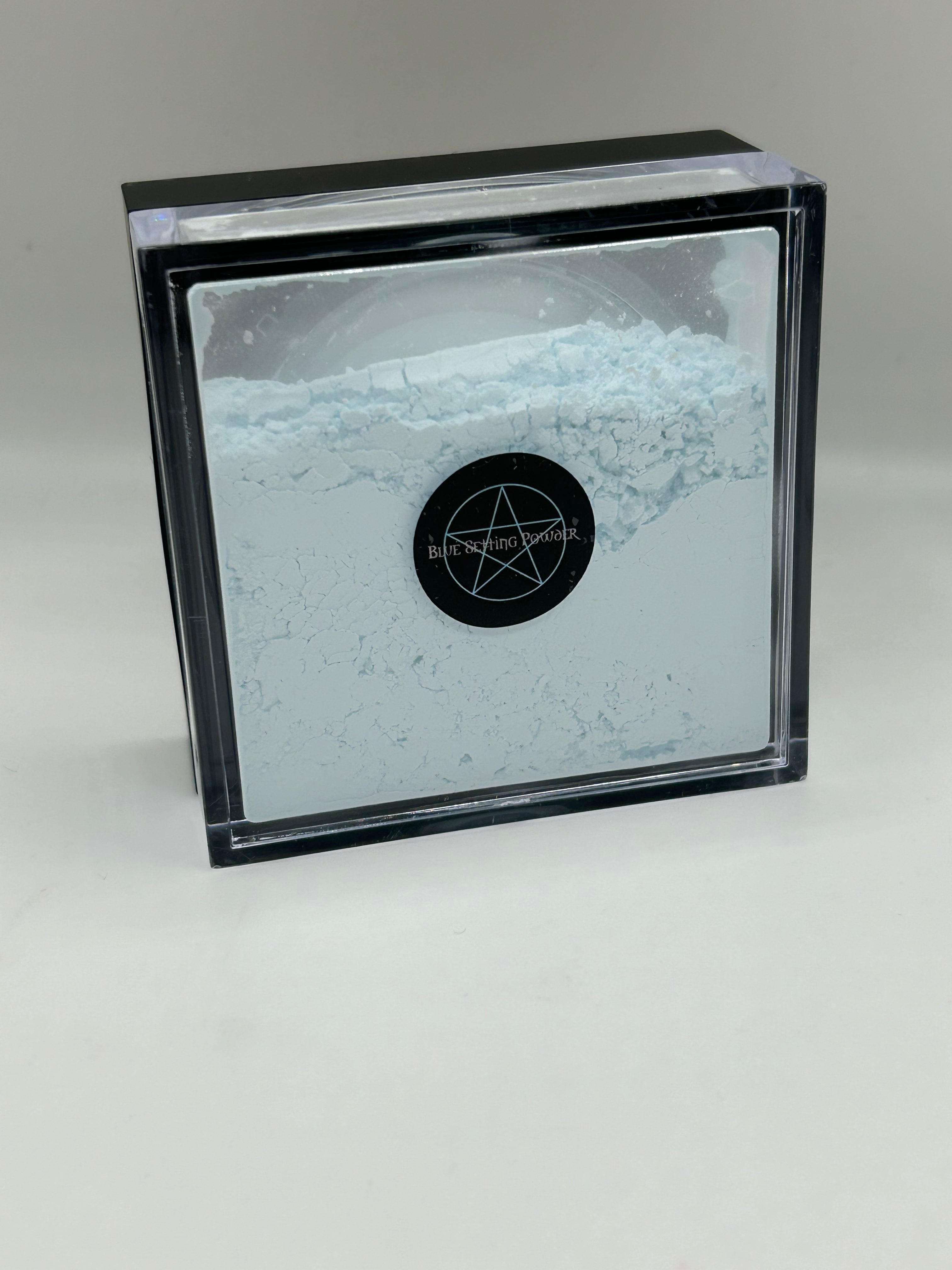 Blue Chaos Matte Setting Powder 15g - Oil Control & Long-Lasting Makeup Finish for Flawless Skin | Perfect for Daily Wear, Photo Shoots & Special Events