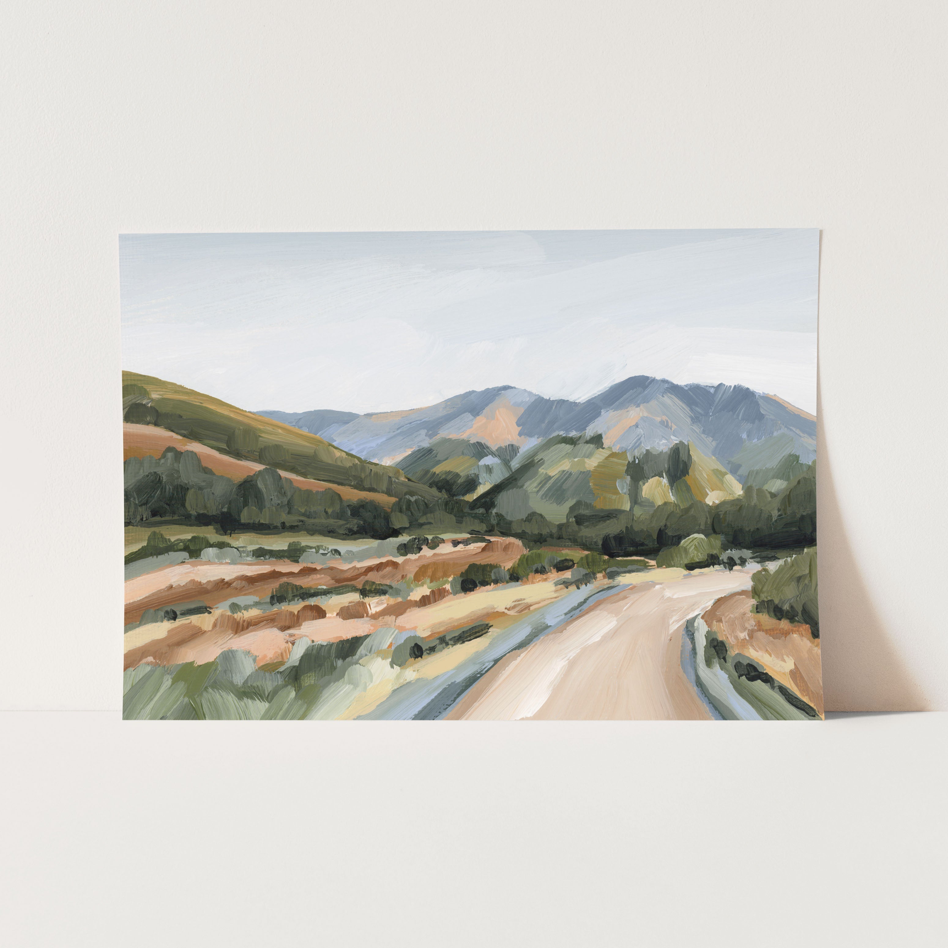 Huron Peak Art Print - Stunning Mountain Landscape Wall Decor for Living Room, Bedroom & Office - Perfect Gift for Nature Lovers