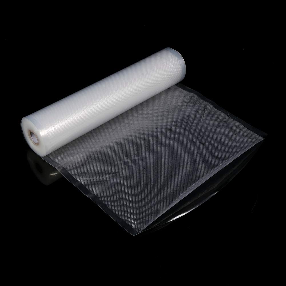 Premium Vacuum Seal Bags - 25x500cm (9.84x196.85in) Food Grade PA Material Vacuum Sealer Storage Bags | Multi-Layer Construction for Airtight Food Preservation | Ideal for Sous Vide, Meal Prep & Long-Term Food Storage