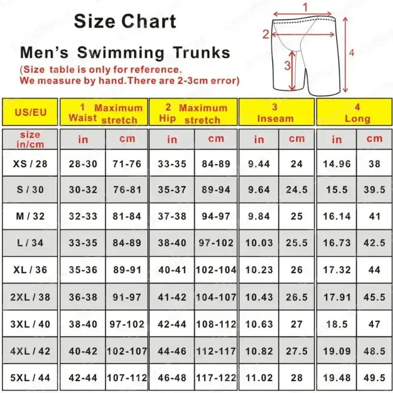 Men's Athletic Swim Jammers - High-Performance Swimwear for Competitive Swimming & Training | Swimcore Sports Swimwear for Lap Swimming & Water Workouts