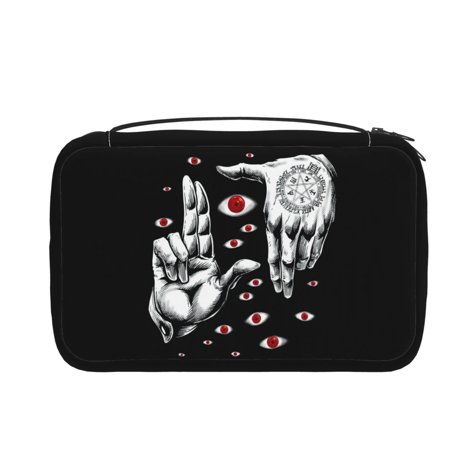 Anime Cartoon Pattern Large Hanging Toiletry Bag - Waterproof Makeup Organizer for Women, Girls & Men - Perfect for Travel, Camping & Gym Use