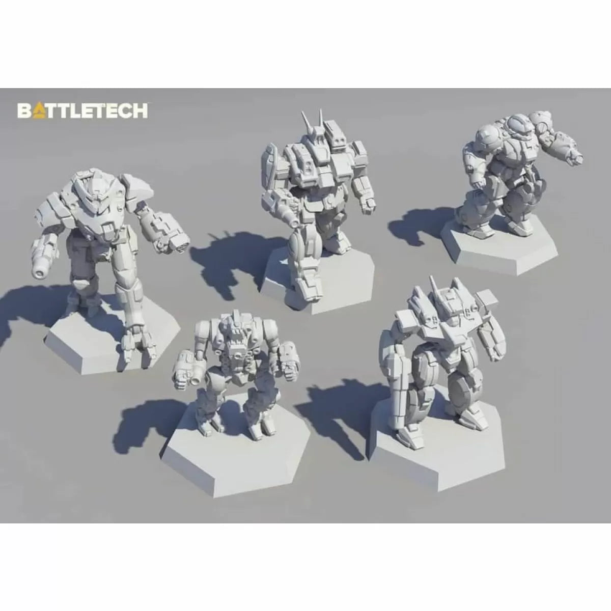 BattleTech: Clan Striker Star - MechWarrior Miniature Game Set for Tabletop Battles & Strategy Gaming