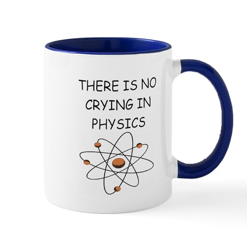 White/Navy Inside - Physics Joke Mugs