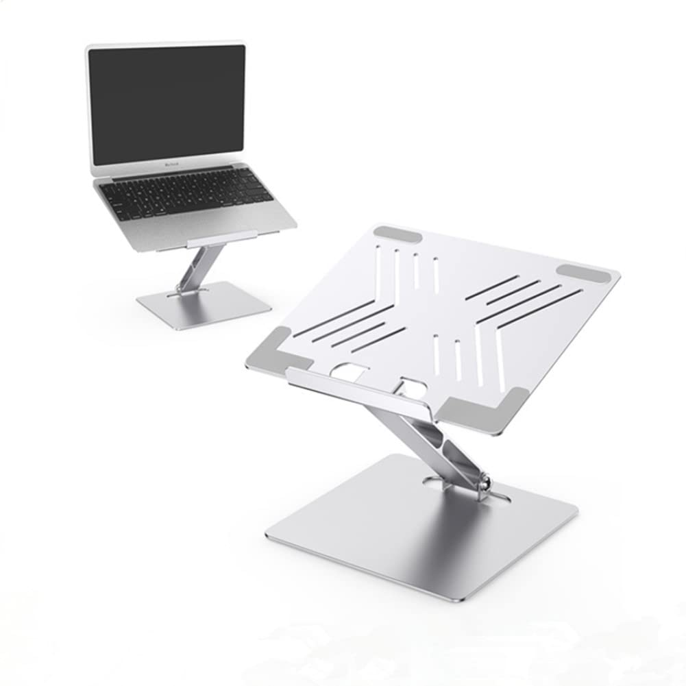 Ergonomic Adjustable Laptop Stand for 10-17.3 Inch Laptops - Portable Laptop Riser with Height Adjustment for Home, Office & Travel - Perfect for Desk Work, Gaming & Better Posture