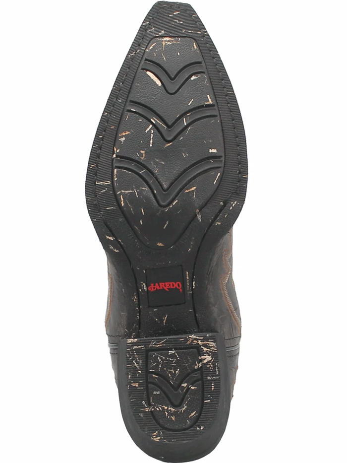 Laredo 68545 Men's Kilpatrick Snip Toe Western Boots - Grey Cowboy Boots for Men | Perfect for Rodeo, Country Dancing & Western Fashion