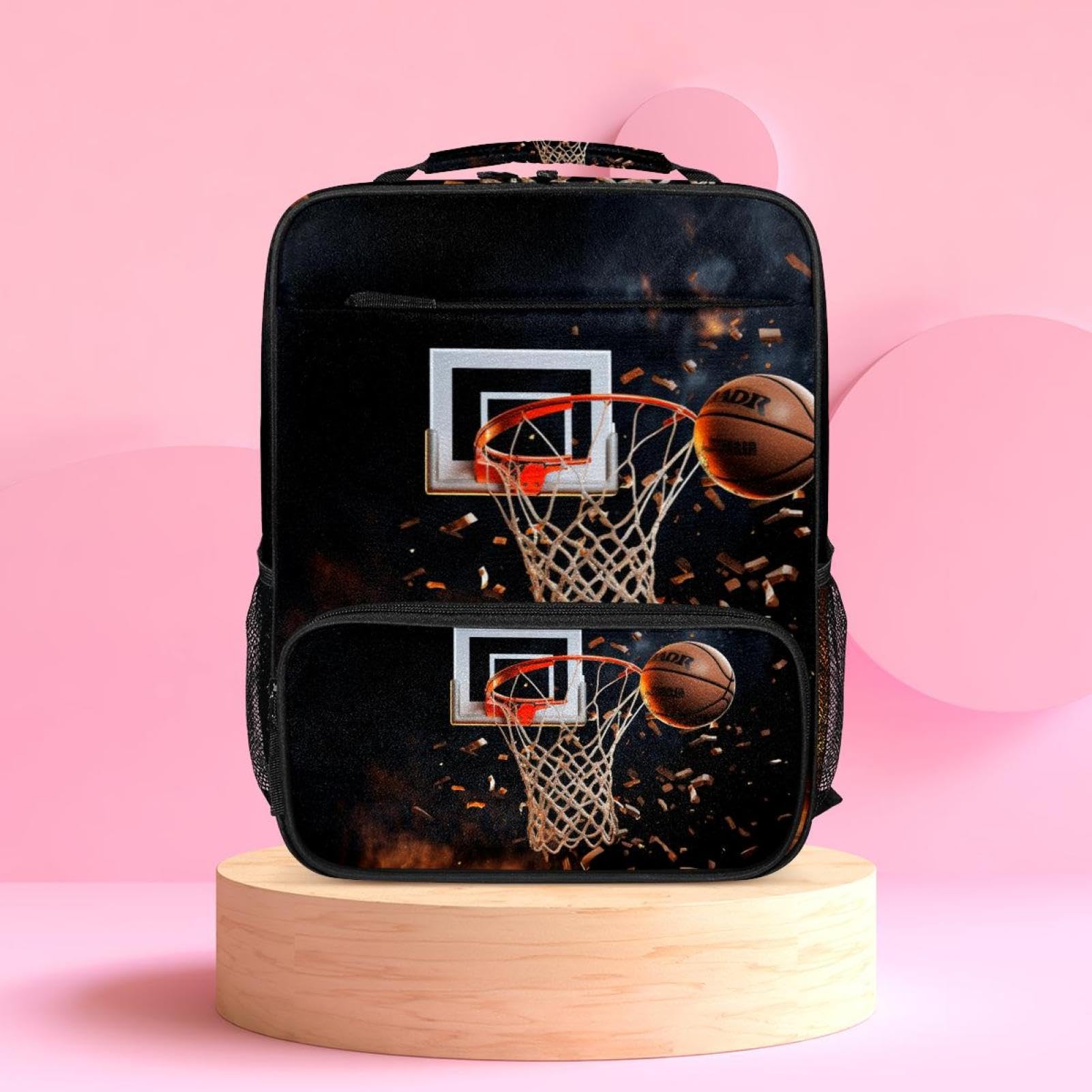 Stylish Unisex Travel Backpack for Women & Men - Durable Sports Backpack for Basketball, Gym & Outdoor Activities - Perfect for Hiking, School & Daily Commute