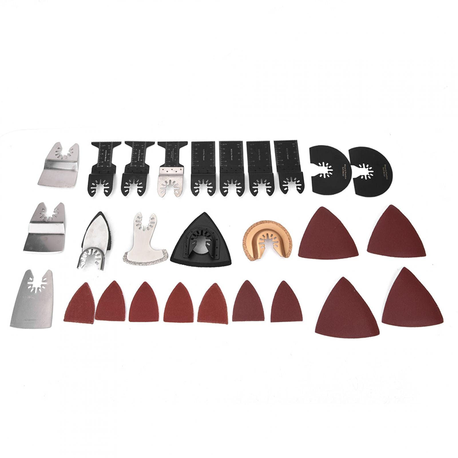 70-Piece Oscillating Saw Blade Kit - Multi-Tool Accessories for Wood & Plastic Cutting - Perfect for DIY Projects, Home Renovation & Professional Carpentry Work