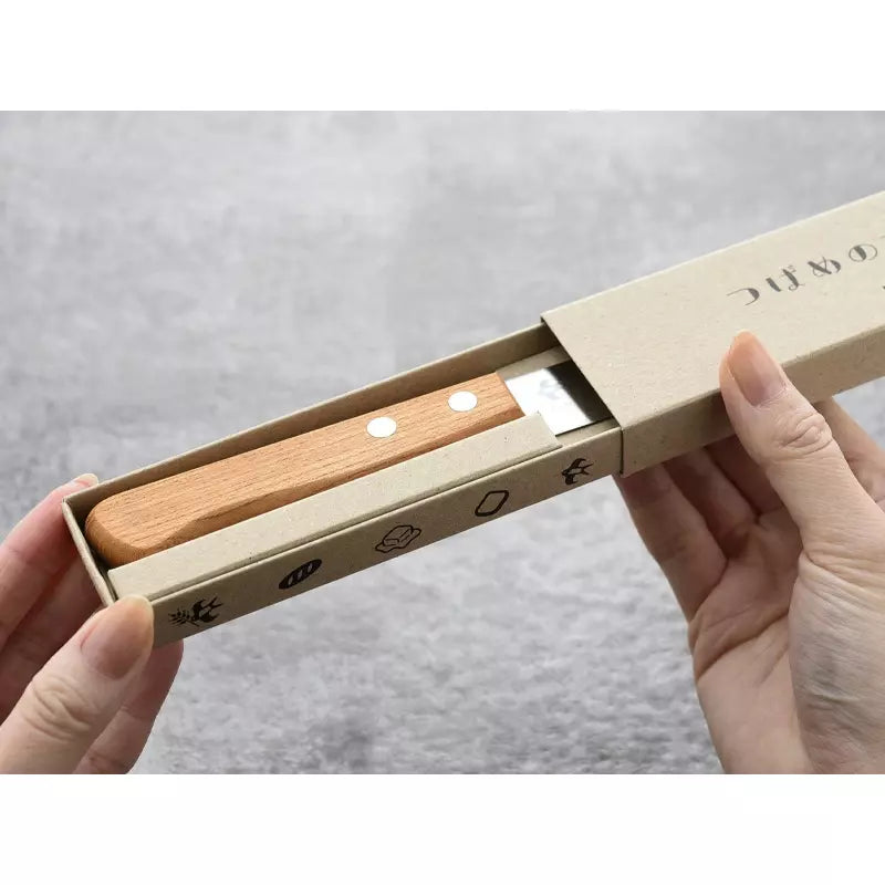 Arnest Spreading Knife with Wooden Handle & Flexible Blade - 85mm Butter Knife for Baking, Cooking, and Cake Decorating