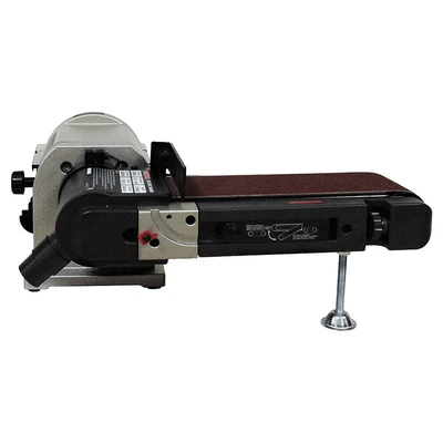 BD4603 Benchtop Disc & Belt Sander - 3/4HP Direct Drive Motor with Portable Base for Woodworking, Metal Polishing & DIY Projects