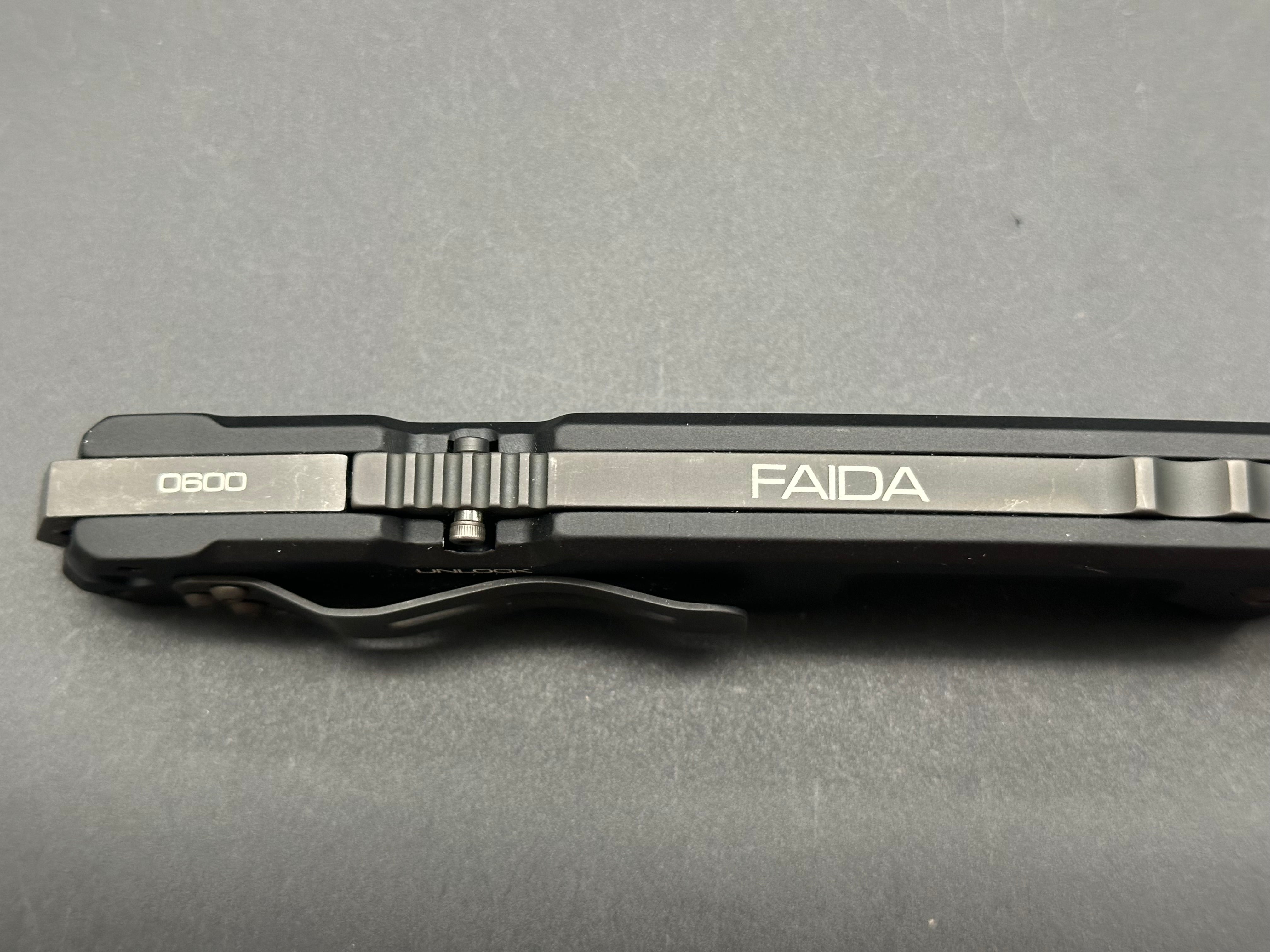 Extrema Ratio Faida Tactical Knife - Nemesis Series - High-Performance Outdoor Survival & Hunting Knife - Perfect for Camping, Hiking & Bushcraft Adventures