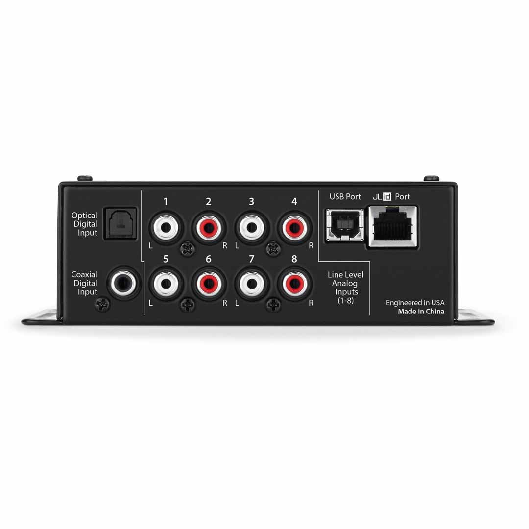 JL Audio TwK 88 DSP Audio Processor - 8-Channel System Tuning with Analog & Digital Inputs/Outputs - Perfect for Car Audio, Home Theater & Professional Sound Systems
