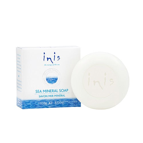 Inis Sea Mineral Soap - Natural Handmade Bar Soap with Seaweed & Essential Oils for Soft, Hydrated Skin | Perfect for Daily Face & Body Cleansing, Spa Day, and Gift Sets
