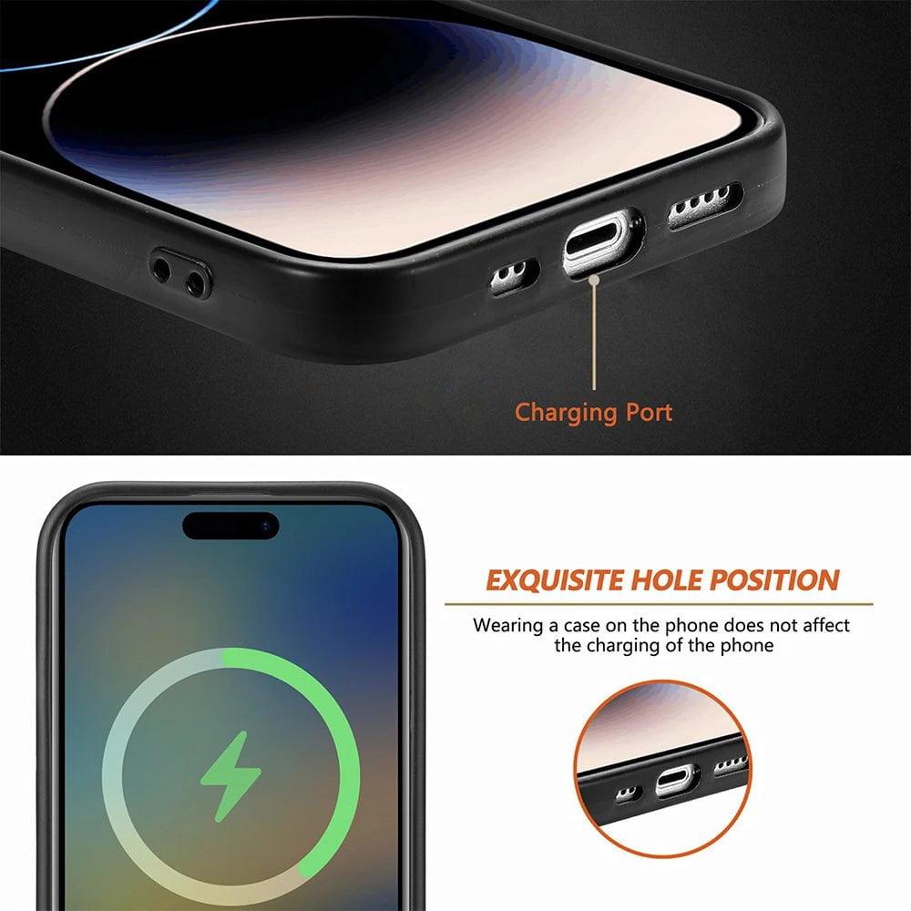 Samsung Galaxy S24 Ultra Magsafe Wireless Charging Case - Fast Charging Protective Cover for iPhone 15 Pro Max, Perfect for Travel & Daily Use