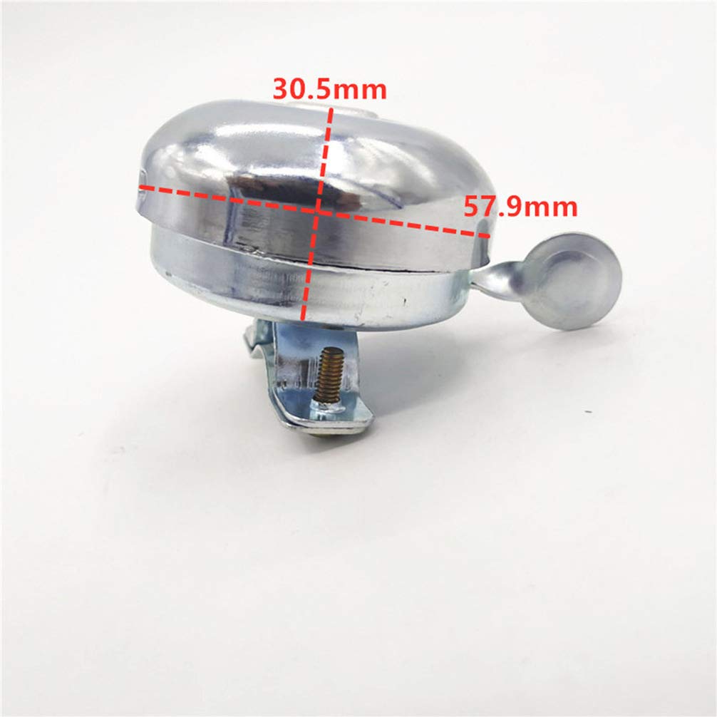 VOSAREA 3-Pack Metal Bike Bells - Loud Iron Warning Bicycle Bell for Road Bikes, Mountain Bikes & Commuter Bikes | Durable Cycling Accessories for Safety & Alerting Pedestrians