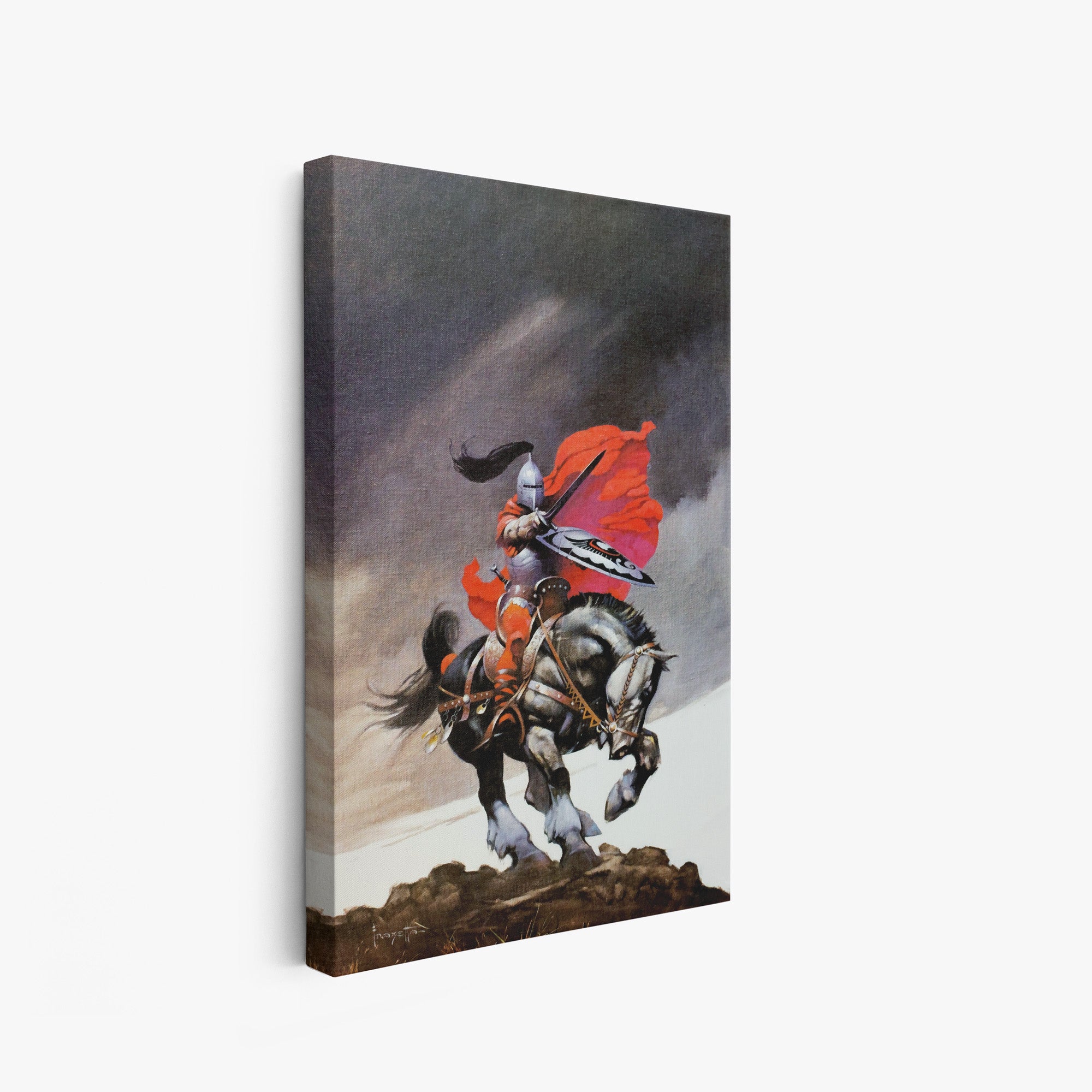 Outlaw of Torn Canvas Wrap - Premium Art Print for Home & Office Decor - Perfect for Living Rooms, Bedrooms, and Offices