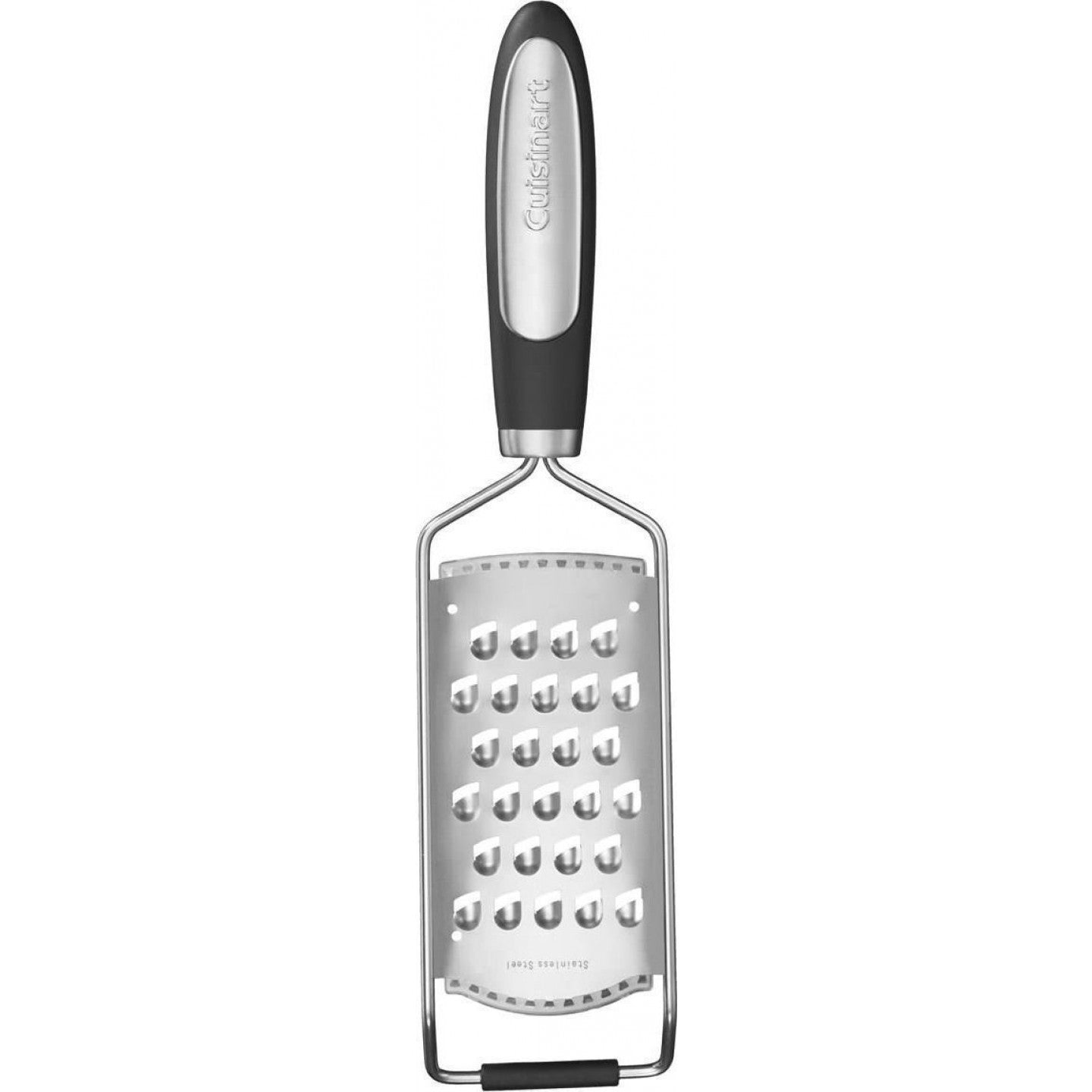 Cuisinart CTG-07-LGC Large Cut Hand Grater - Stainless Steel Kitchen Tool for Cheese, Vegetables & Fruits - Perfect for Cooking, Baking & Meal Prep