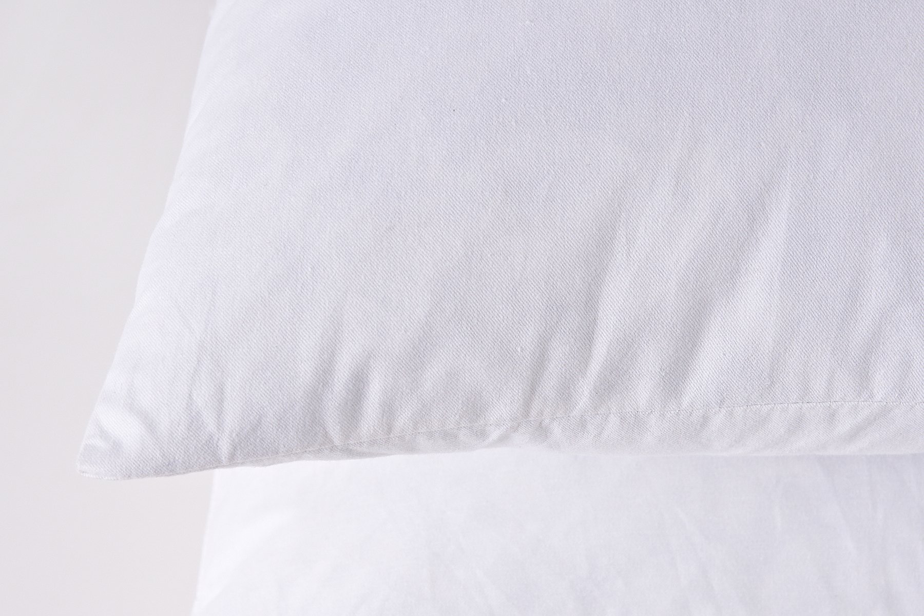 Premium 24x24 Inch Throw Pillow Inserts Set of 2 - Down Feather Filled Cushions with Soft Cotton Cover for Sofa, Bed & Home Decor - Perfect for Living Room, Bedroom & Cozy Reading Nook