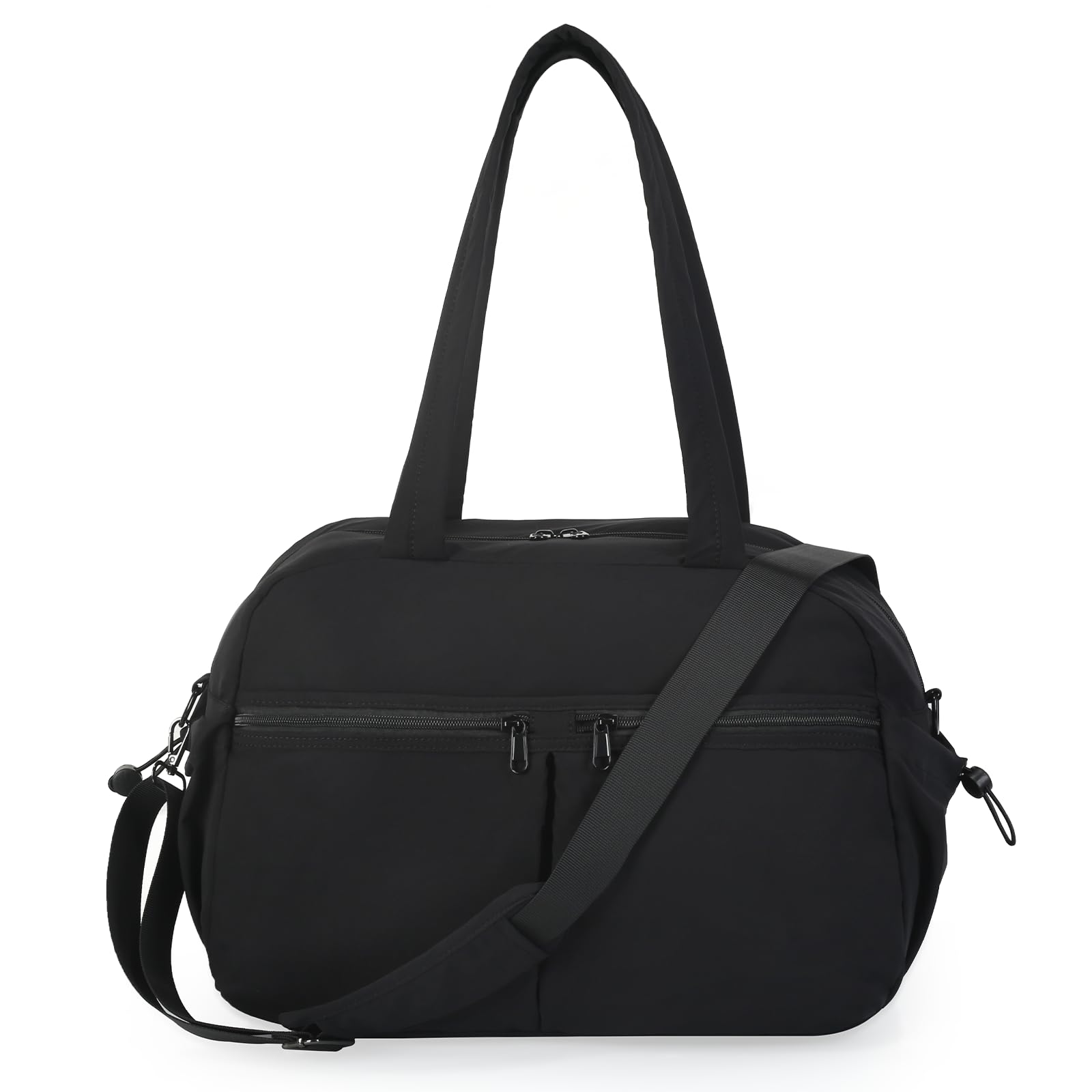 Stylish Weekender Bag for Women - Lightweight Carry On Tote & Small Travel Duffle Bag - Perfect as Overnight Bag, Yoga Bag or Gym Bag - Ideal for Weekend Getaways, Workouts & Travel