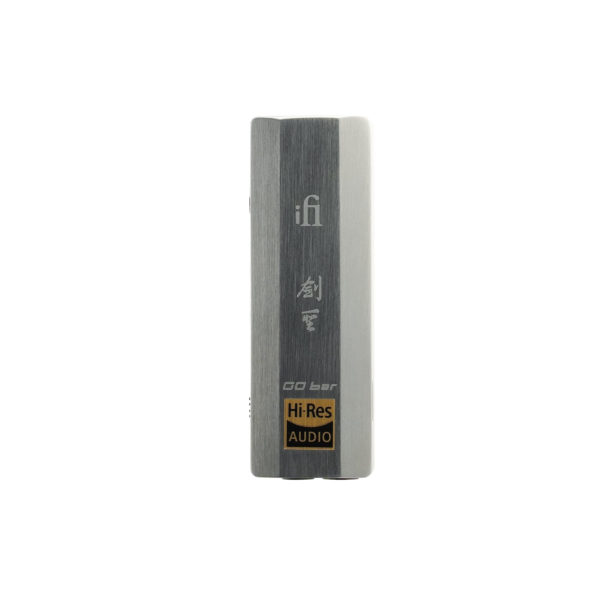 iFi Audio GO Bar Kensei Portable DAC & Headphone Amplifier - High-Resolution Audio for Travel, Commuting & Home Listening
