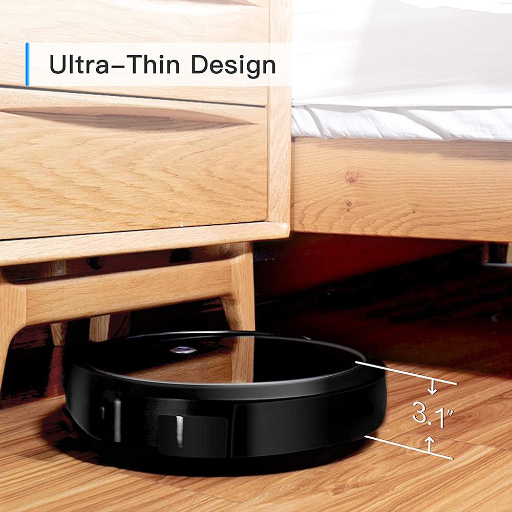 360 SMART NETWORK C50 Robot Vacuum and Mop Combo - Smart Gyro Navigation, Self-Charging, Wi-Fi Connected - Perfect for Hardwood Floors & Pet Hair Cleaning (Model 360RCC50USA)