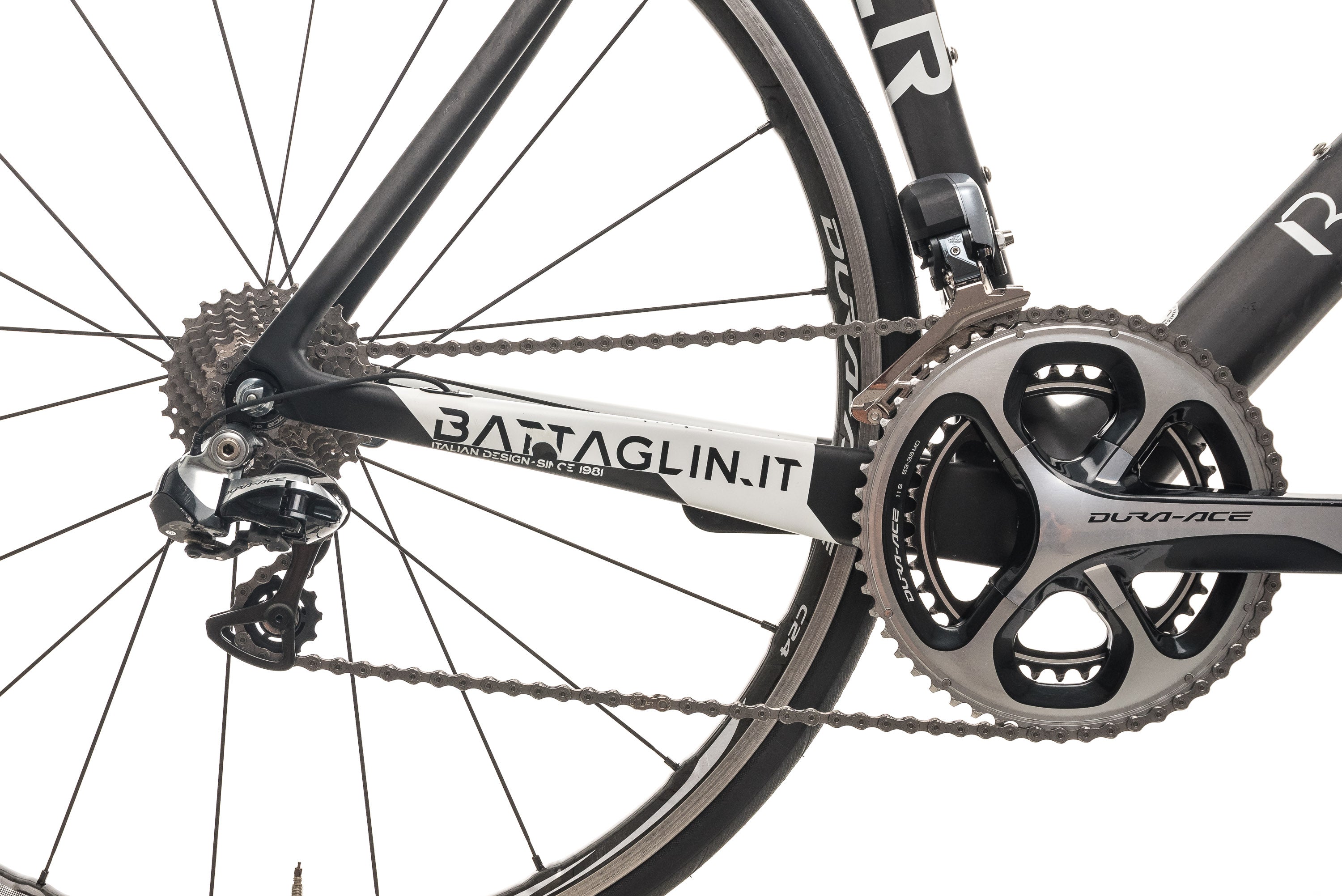 Battaglin Racer Road Bike 2015 - 56cm Lightweight Carbon Frame for Racing & Endurance Cycling | Perfect for Competitive Road Races & Long-Distance Training