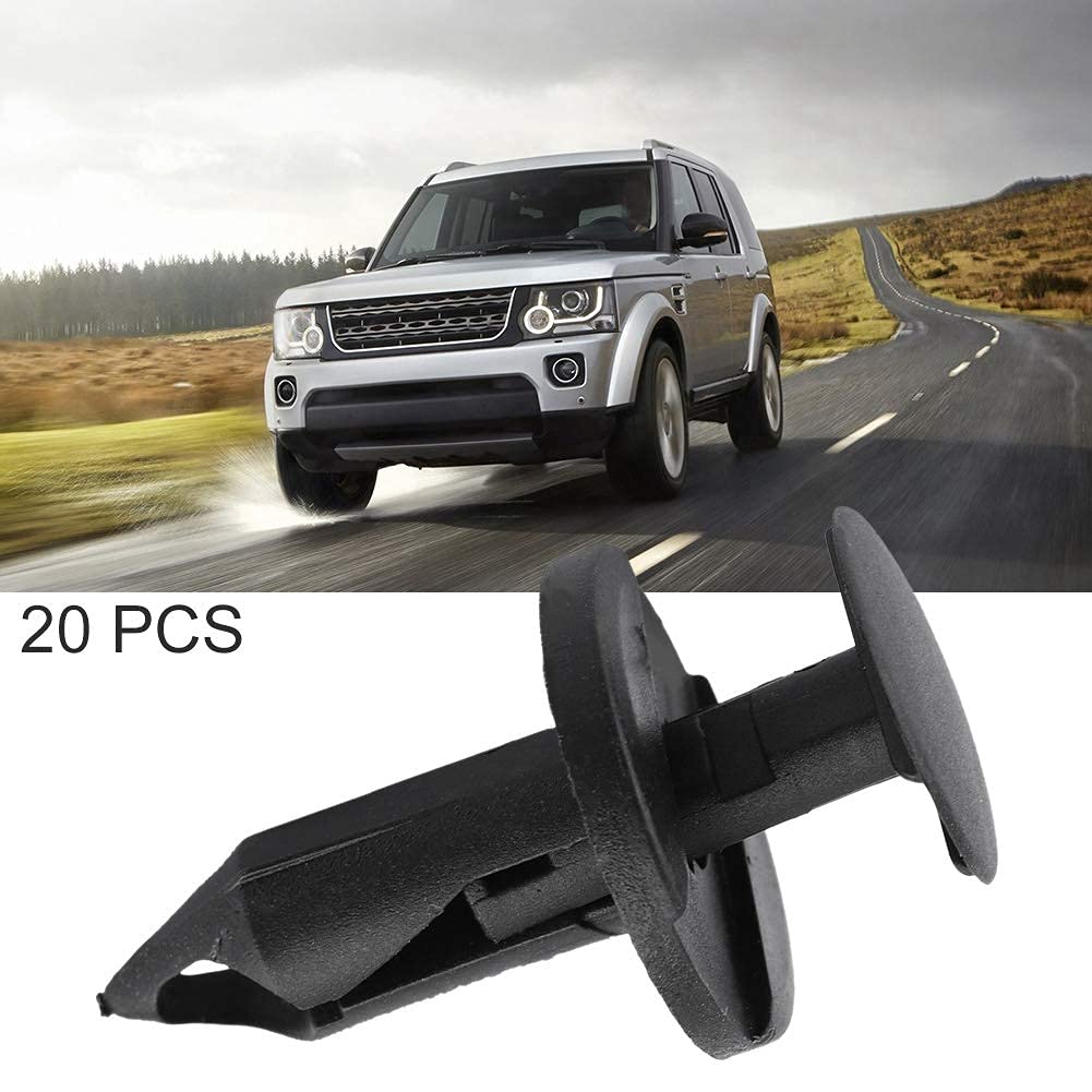 ANR2224 Auto Bumper Retainer Clips Kit - 10PCS Car Fastener Rivets for Land Rover Discovery Wheel Arch & Body Panels - Durable Plastic Clips for Auto Repair & Maintenance