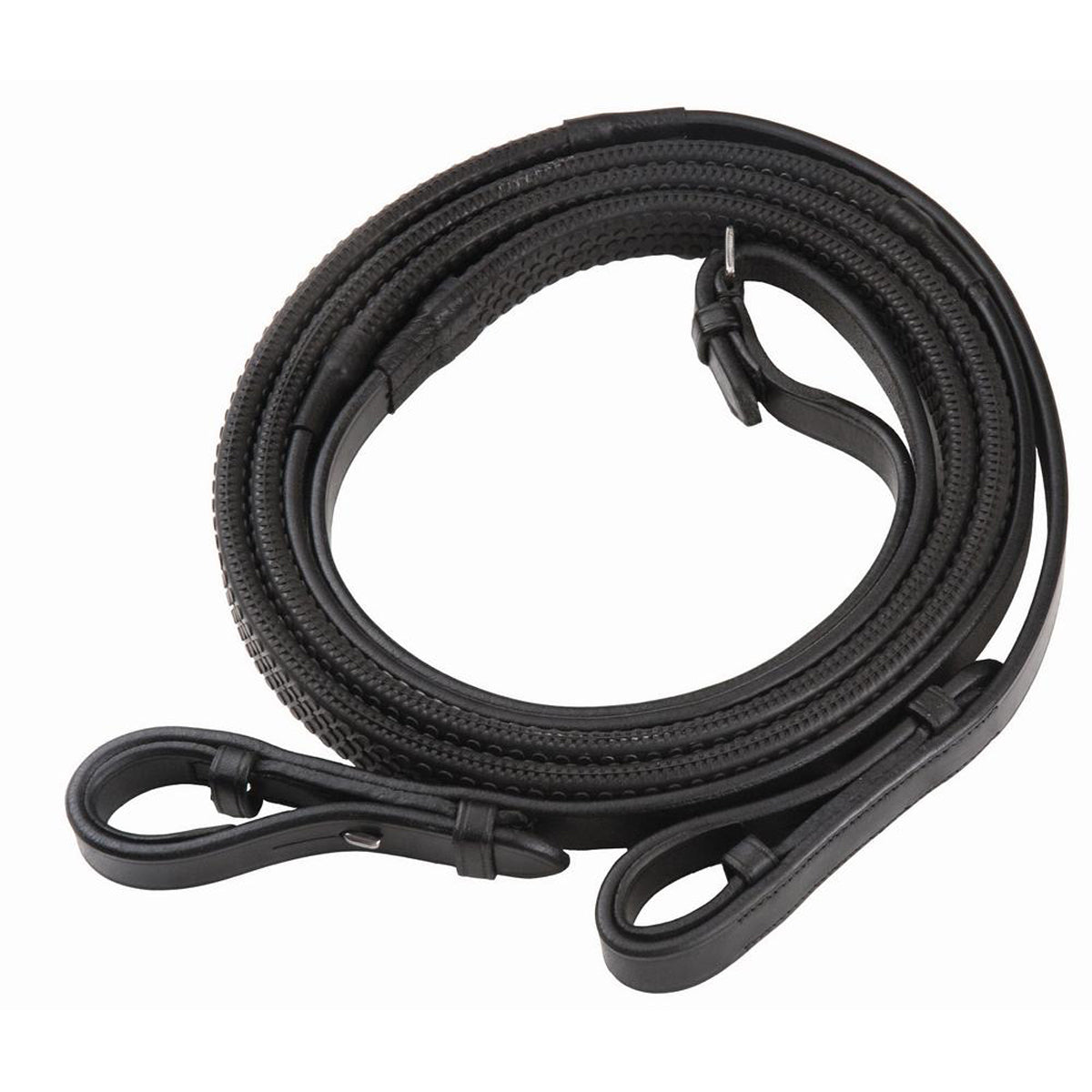 Premium HDR Advantage Rubber Horse Reins - Durable & Non-Slip Equestrian Training Equipment for English & Western Riding