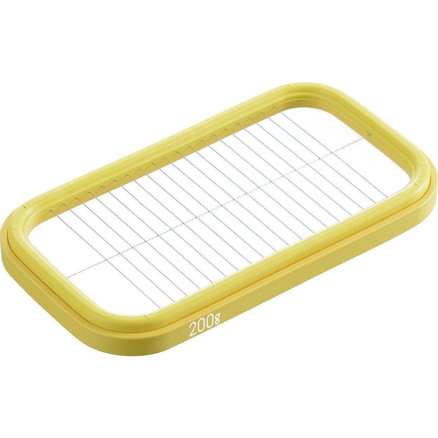 Akebono ST 3006 Butter Dish with Built-in Cutter - Airtight Butter Keeper for Freshness - Perfect for Kitchen, Dining Table & Breakfast Serving