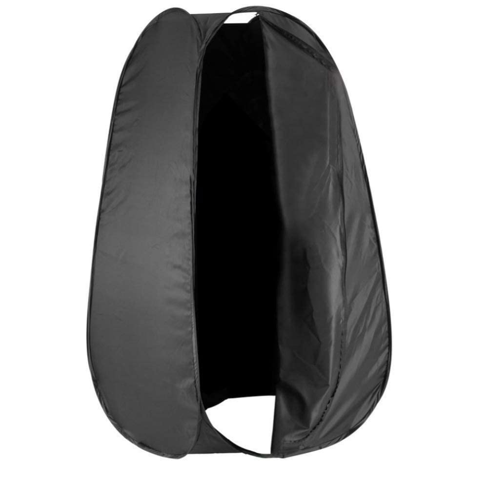 Portable 6ft/183cm Pop-Up Photo Studio for Indoor & Outdoor Use - Black Changing Room with Carry Bag | Perfect for Photography, Dressing Room, and Content Creation