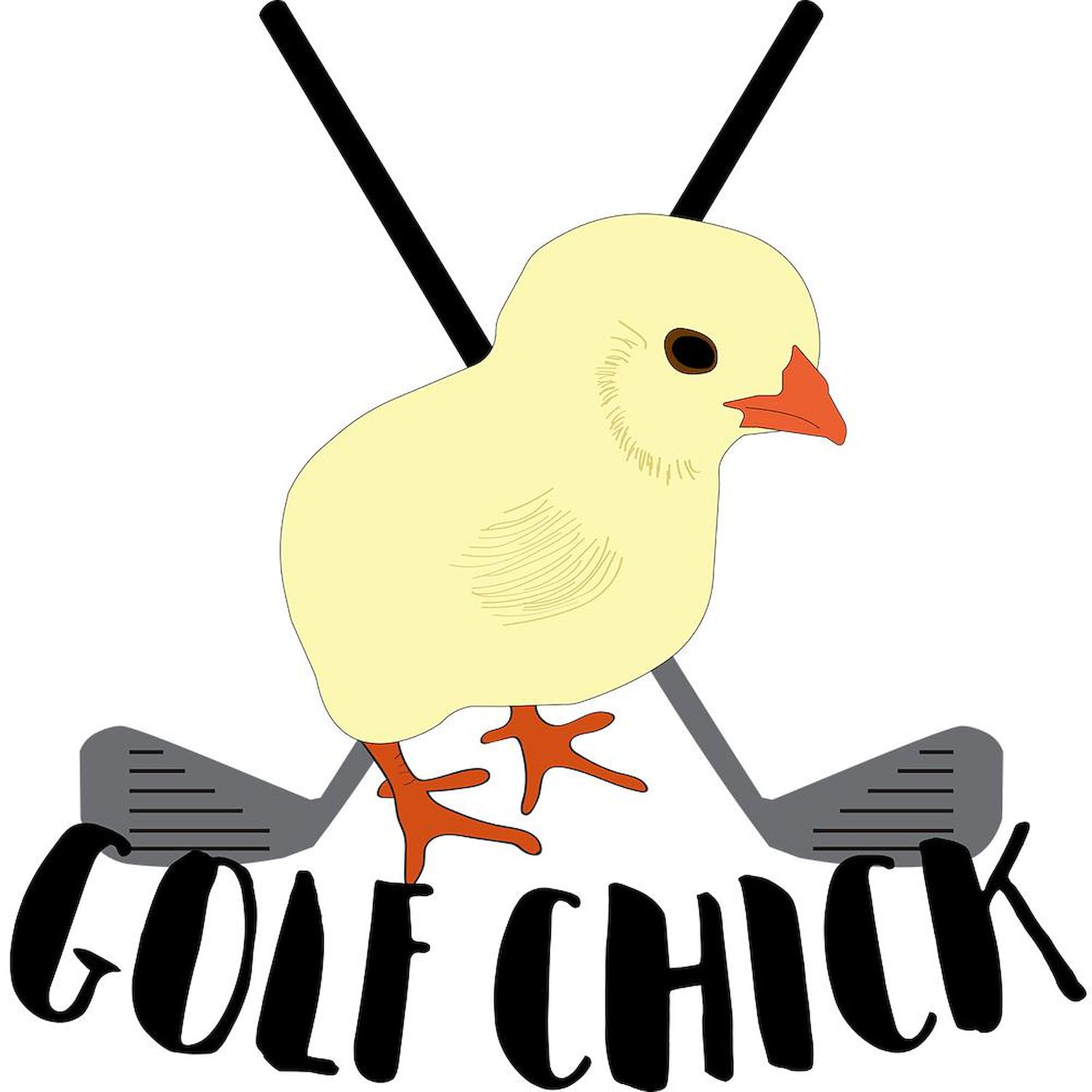 Golf Chick 11 oz Ceramic Coffee Mug - 325 ml White Tea Cup with Handle - Perfect for Golf Lovers, Office Use & Gift Giving