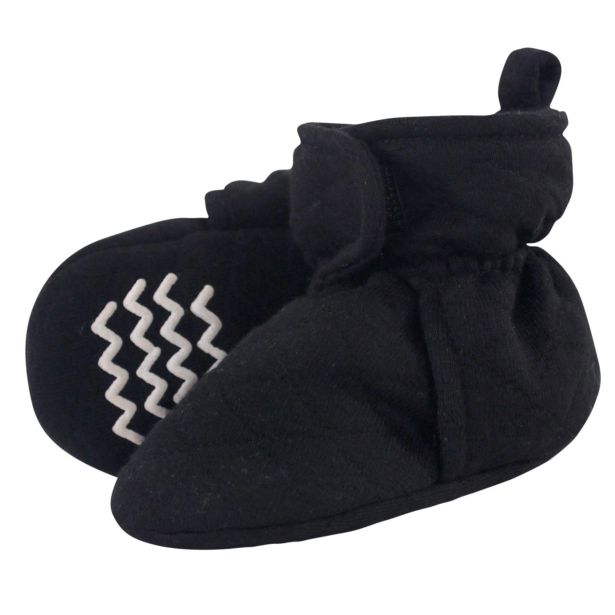 Hudson Baby Unisex Quilted Booties - Soft Winter Booties for Boys & Girls - Warm & Cozy Baby Footwear for Cold Weather, Indoor & Outdoor Use