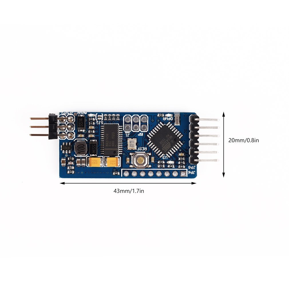 Minim OSD Flight Controller Compatible with Spektrum Orange Satellites - Perfect for FPV Drones and RC Aircraft Flight Control Systems