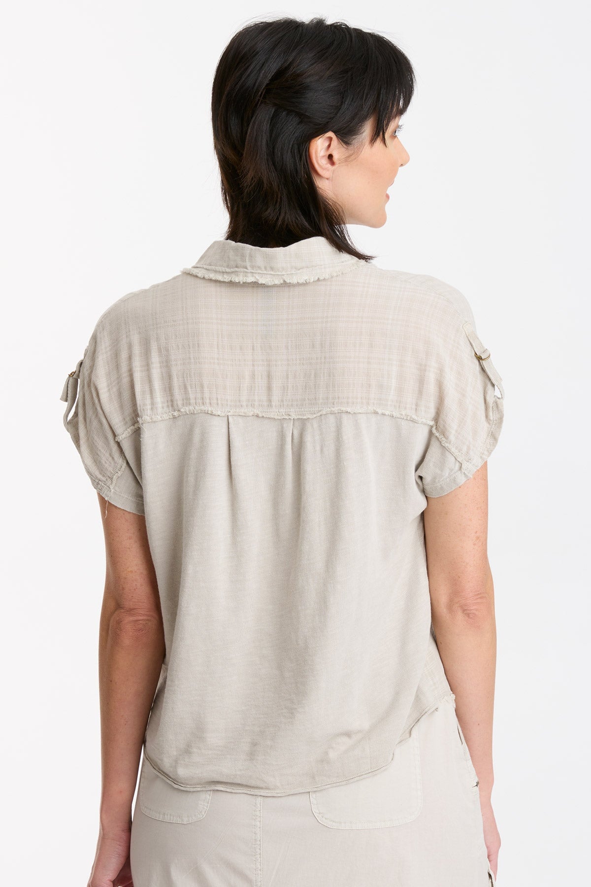 Stylish Ninette Button Up Top for Women - Casual & Office Blouse - Perfect for Work, Dates & Everyday Wear