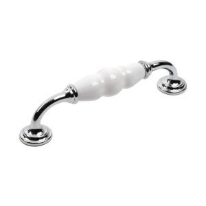 Polished Chrome/White