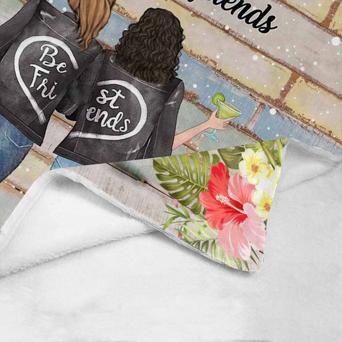 Custom Sister Blanket - Forever Never Apart, Maybe in Distance But Never at Heart - 40x50 Inch Soft Fleece Throw Blanket - Perfect Gift for Sisters, Best Friends, Long Distance Relationships & Birthday Presents