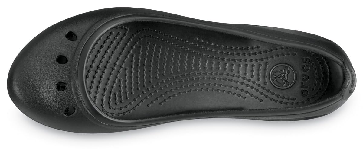 Crocs Women's Kadee Ballet Flat - Comfortable Slip-On Shoes for Women | Lightweight & Cushioned | Perfect for Casual Wear, Work, and Travel