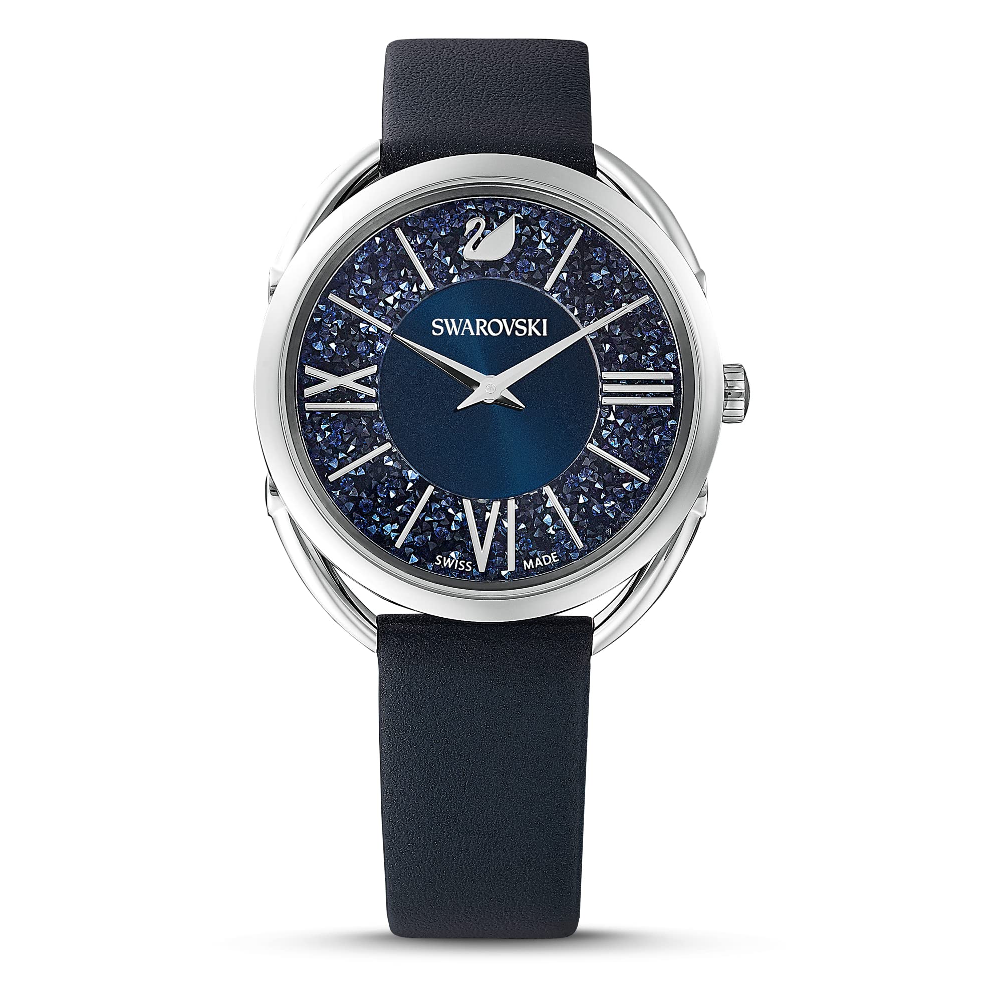 Swarovski Crystalline Glam Watch for Women - Luxury Crystal-Studded Dress Watch - Perfect for Formal Events, Weddings & Evening Parties