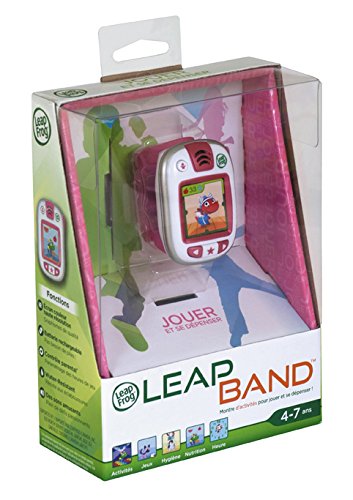 LeapFrog LeapBand Educational Activity Tracker for Kids - Pink Fitness Wristband | Interactive Learning Toy for Boys & Girls | Perfect for Indoor & Outdoor Play, School, and Family Activities