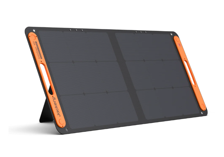 Jackery SolarSaga 100W Portable Solar Panel for Camping, RV, Off-Grid Power - High Efficiency Foldable Solar Charger with USB Output for Phones, Laptops, Outdoor Adventures