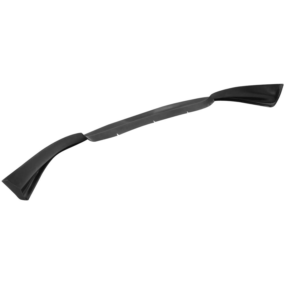 IKON MOTORSPORTS GV Style PU Black Front Bumper Lip Spoiler Splitter for 2006-2008 Mazda MX-5 Miata - Enhances Aerodynamics & Sporty Look for Street Racing & Car Shows
