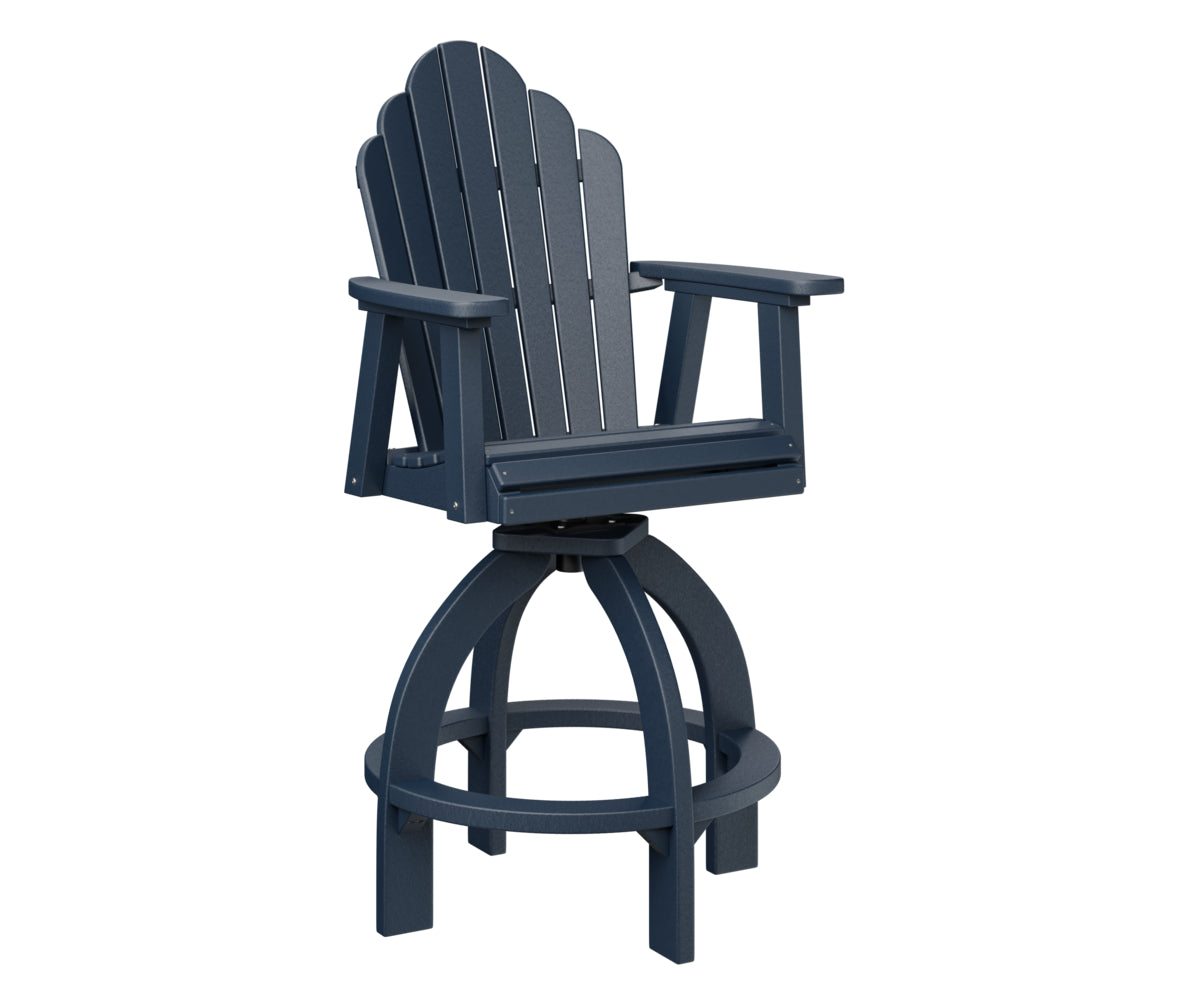 Berlin Gardens Cozi Back Swivel 30 XT Chair - Heavy Duty Outdoor Patio Furniture with Weather-Resistant Steel Frame - Perfect for Backyard, Deck, Garden & Poolside Relaxation
