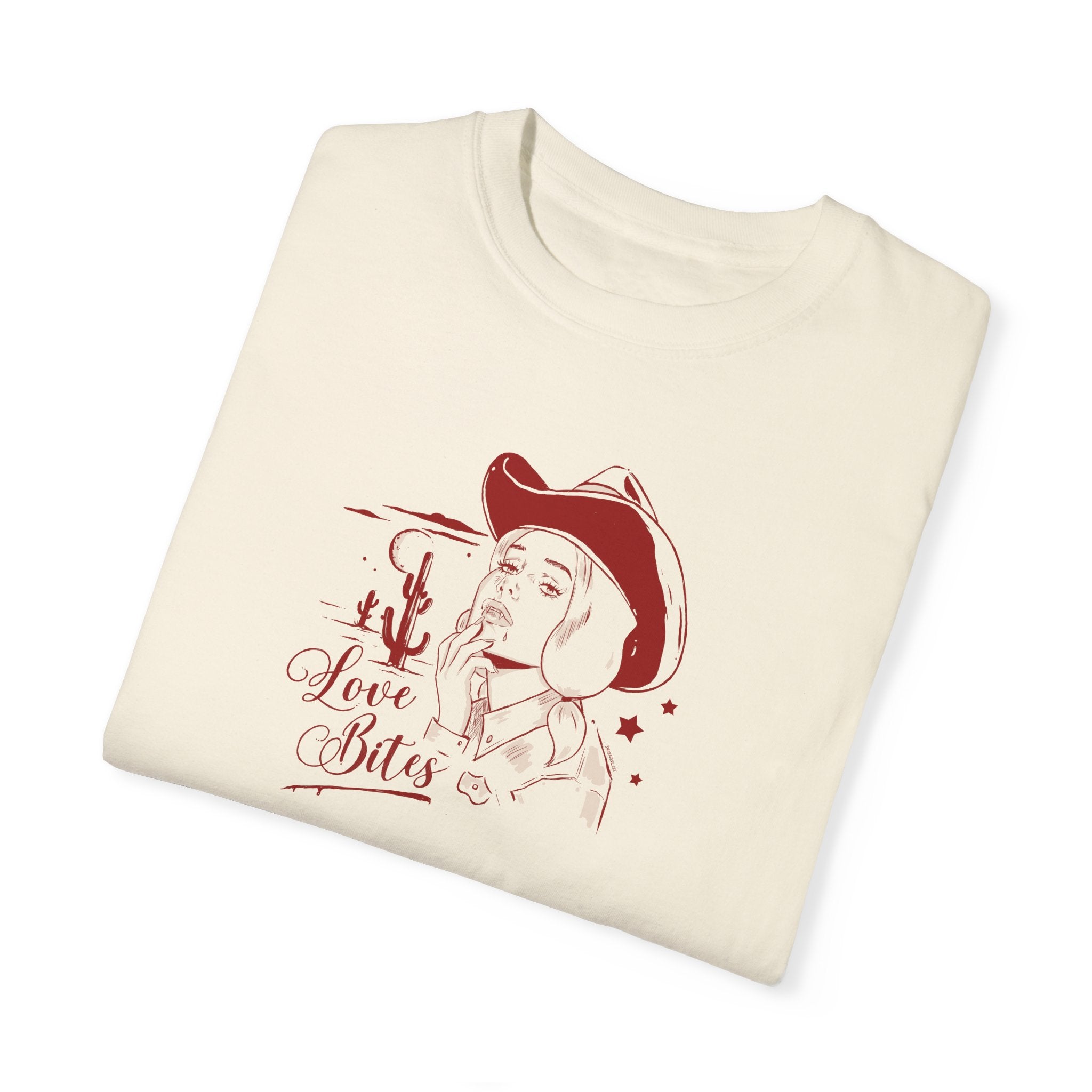 Love Bites T-Shirt - Cute Couple Matching Tops for Valentine's Day & Anniversary Gifts - Perfect for Date Nights and Romantic Getaways