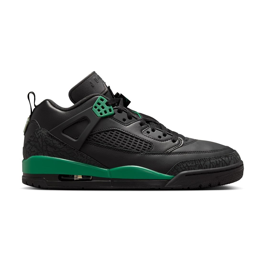 Jordan Spizike Low Sneakers - Black/Pine Green Basketball Shoes for Men | Comfortable & Stylish for Casual Wear, Sports & Street Fashion