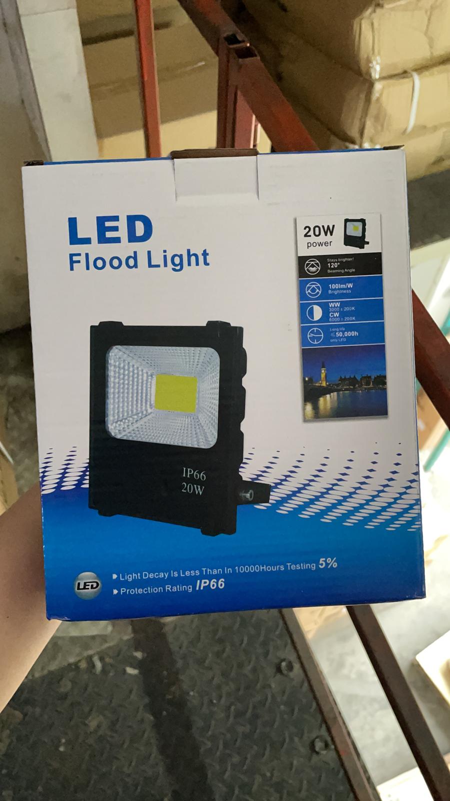 Aiko 20W LED Sport Light - High Brightness Portable LED Work Light for Camping, Hiking, Emergency, Outdoor Activities (Model: LED GYLF20A2)