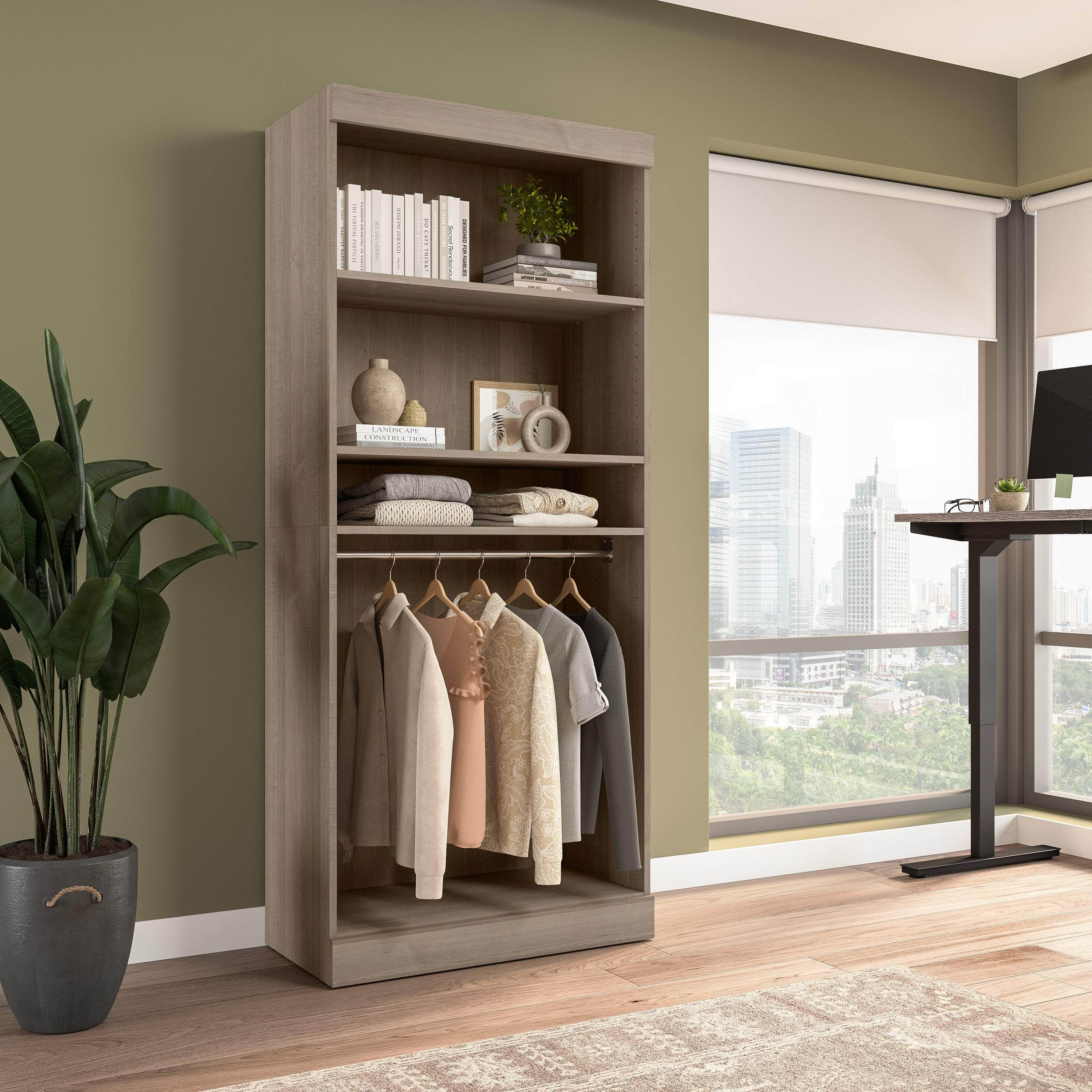 Pur 36 Closet Organizer Storage Unit - 7 Color Options for Bedroom, Closet & Home Organization