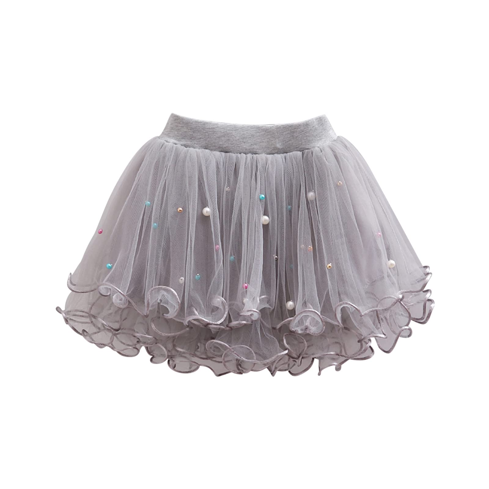 Toddler Baby Girls Summer Dresses - Solid Color Net Yarn Party Outfit, Cute Dance Costume Skirt for Kids | Perfect for Birthday Parties, Dance Recitals & Summer Outings