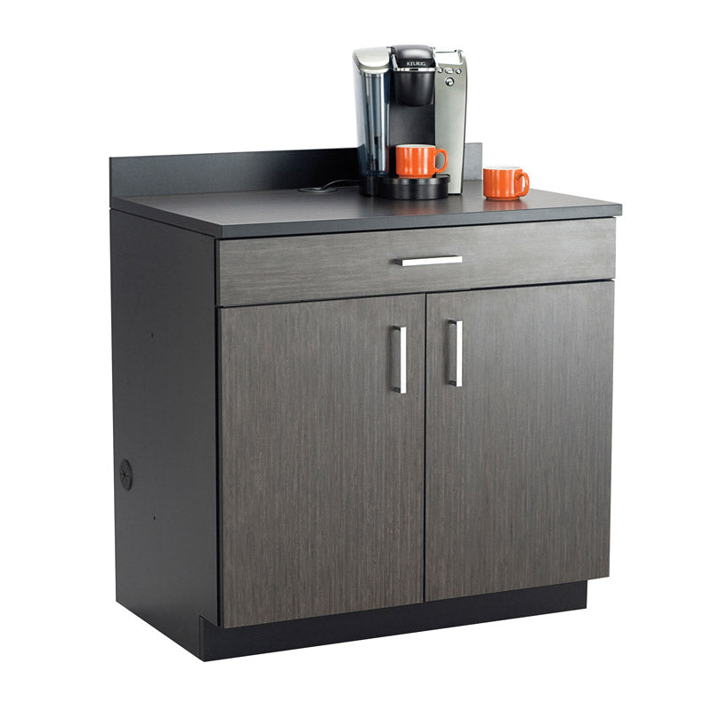 Premium 2-Door 1-Drawer Base Cabinet - Sturdy Storage Solution for Kitchen, Bathroom & Garage Organization