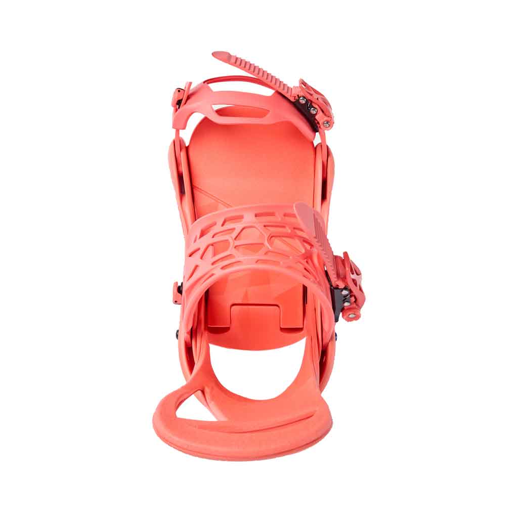 Burton 24/25 Women's Citizen Snowboard Binding - Peach Echo | All-Mountain Freestyle Bindings for Women | Perfect for Park, Powder & Groomed Runs