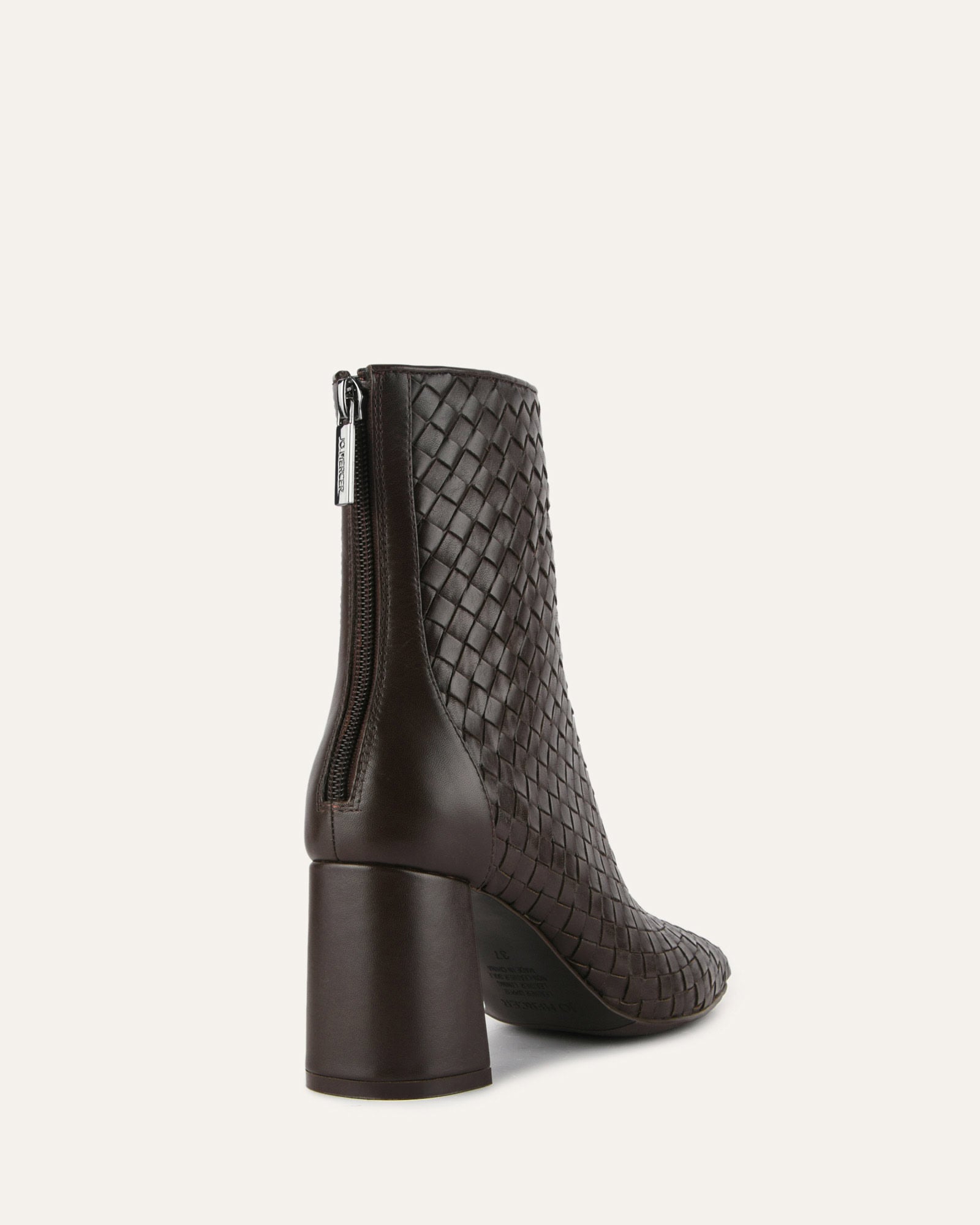 NOLA Mid Ankle Boots for Women - Genuine Cacao Leather, Comfortable & Stylish - Perfect for Casual Outings, Work, and Fall/Winter Fashion
