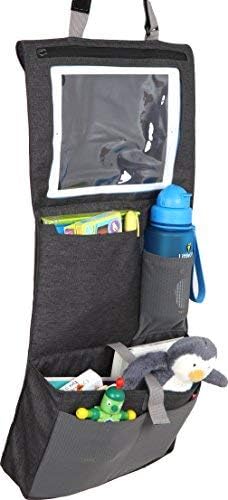 Unisex Car Seat Organizer - Gray Travel Accessory for Storage & Organization | Perfect for Road Trips, Commuting & Family Vacations